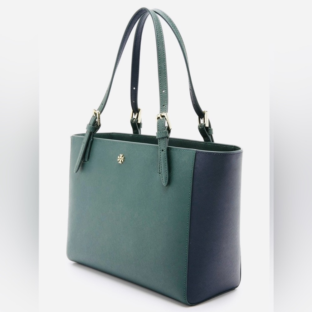 Tory Burch York Buckle laptop tote purse bag RARE color!